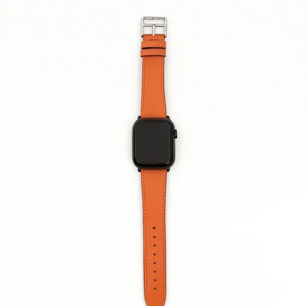 orange classic leather